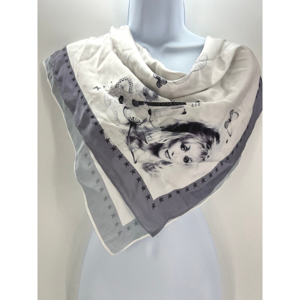 Dolly Parton Love Butterflies Scarf Bandana Cottagecore Southern Celeb Merch